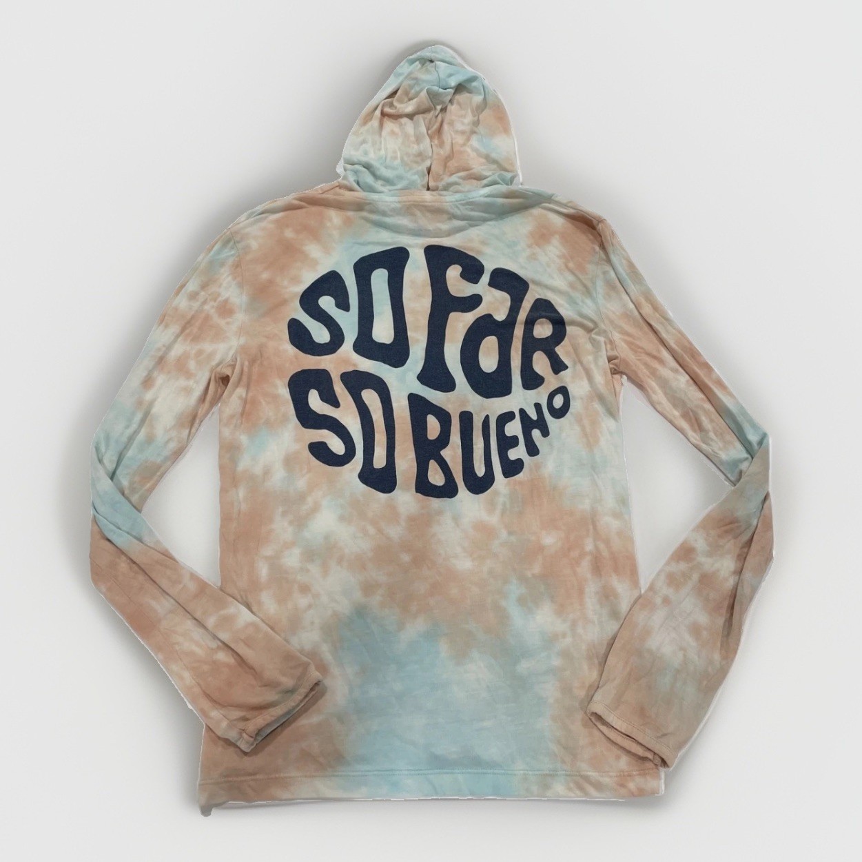 Sendero Provisions Men’s Small Yucatan Sun Hoodie tie-dye ‘So Far So Bueno’