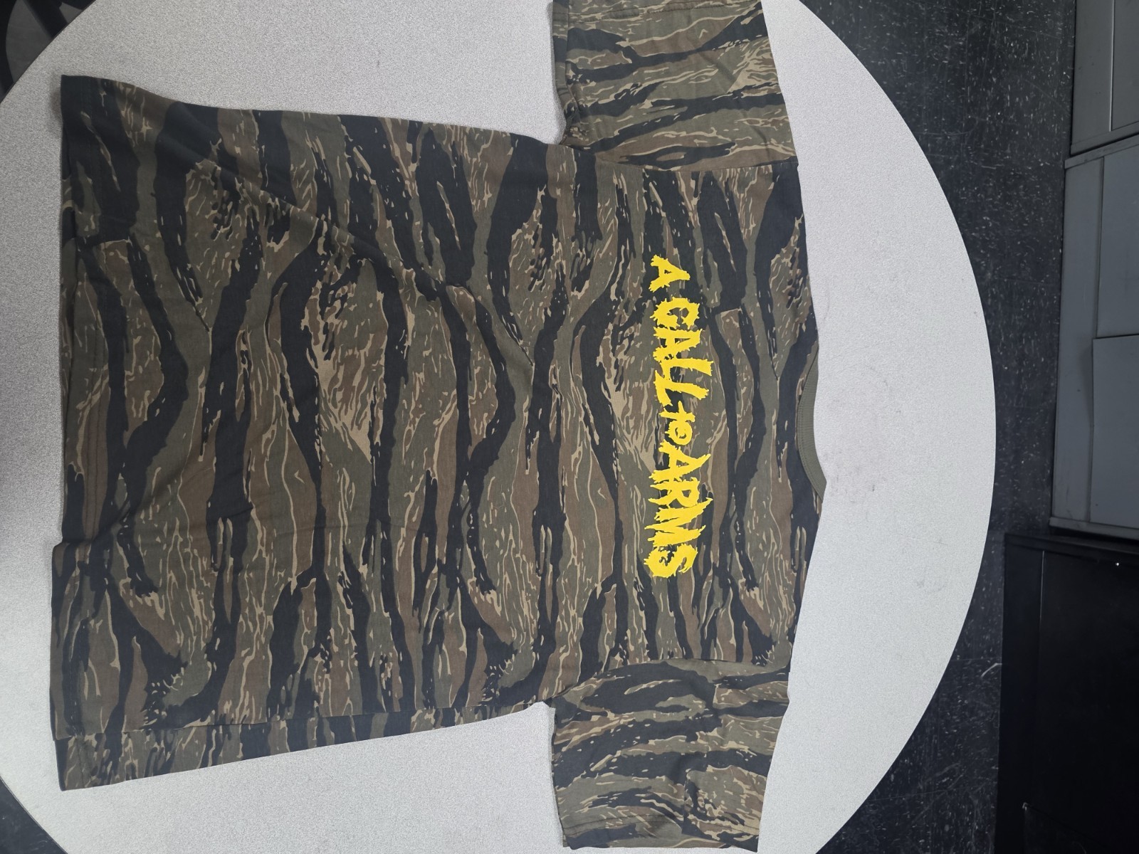 Jungle rot shirt Tiger Strip camo tee Shirt Death Metal Hardcore Victory Record