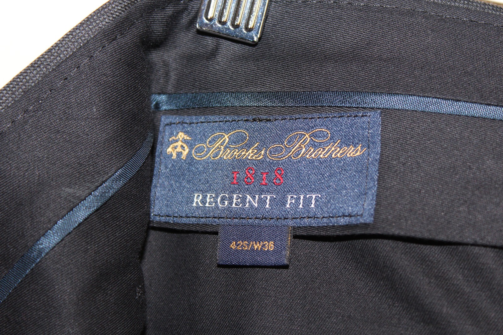 Brooks Brothers Southwick USA 2 Pc Suit Regent Fit Italian Wool 42S 36-28