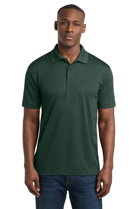 New Sport-Tek Dark Forrest Green RacerMesh Short Sleeve Polo Mens/Unisex Size XL