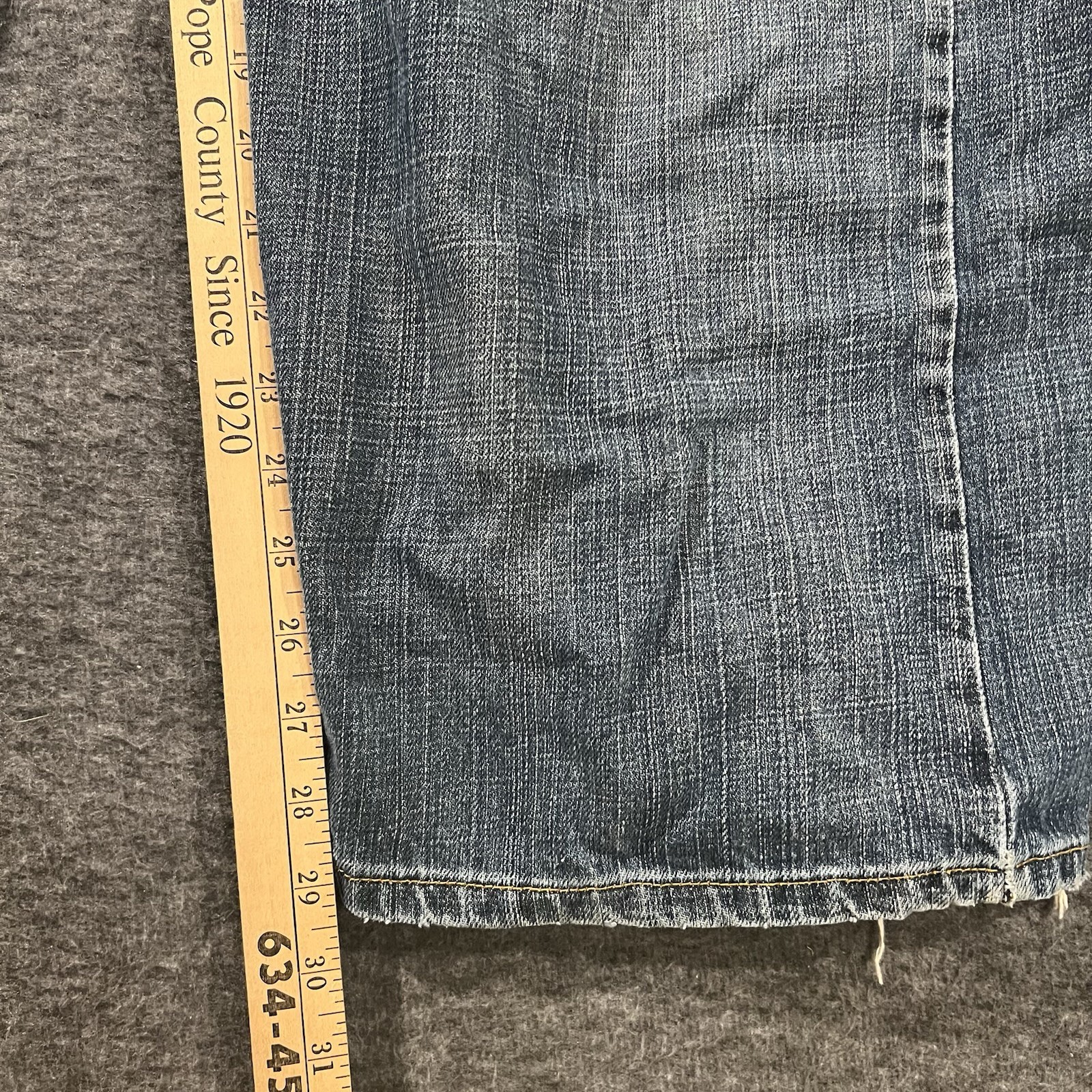 Levi Strauss 559 Blue Jeans Size W48xL29 Made in Mexico Relaxed Straight Fit