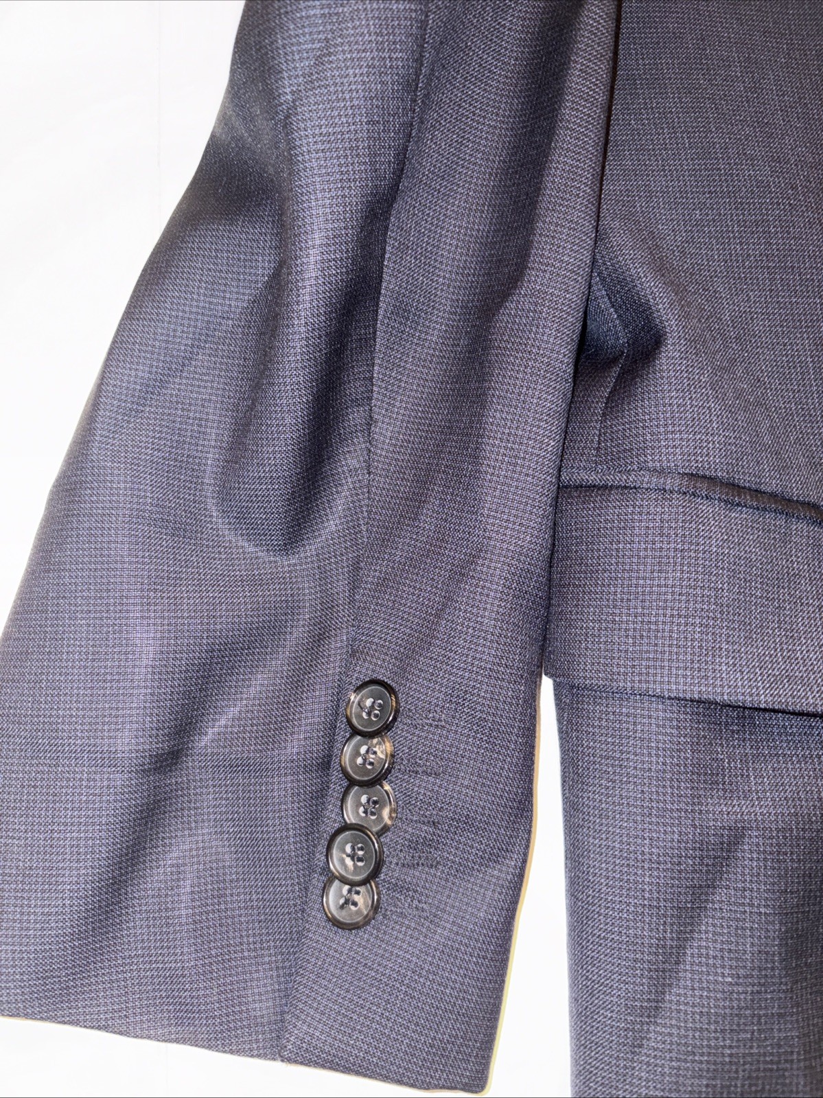 BOSS Drago Lanificio In Biella Men’s Black Twill Jacket/Blazer only Sz 38 Dress