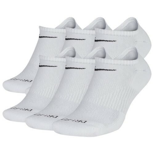 Nike Men’s Socks Everyday Plus Cushioned Athletic Training Dri-Fit No-Show Socks