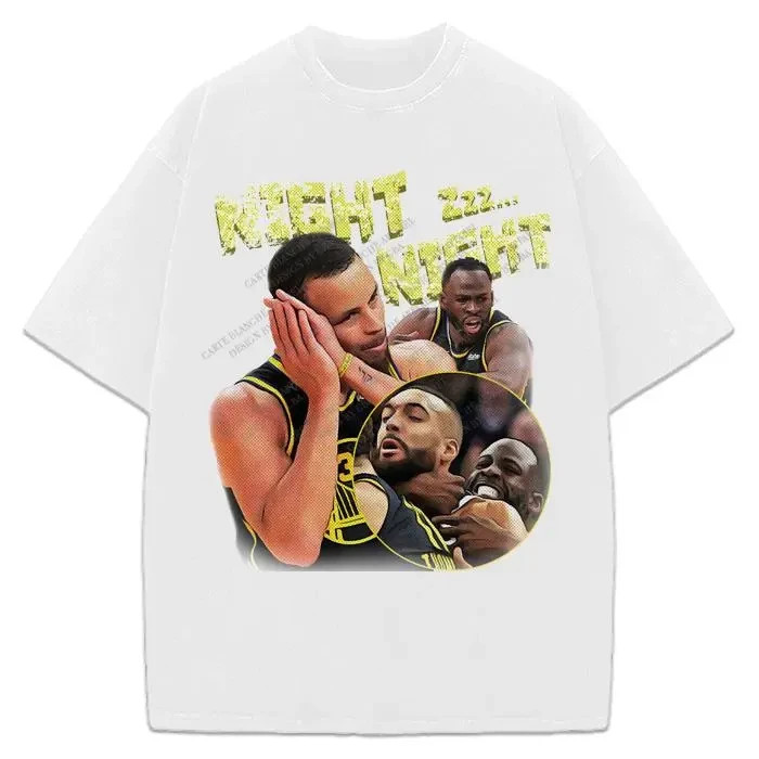 Stephen Curry Draymond Green Night Night Funny NBA Basketball Graphic Tee Shirt