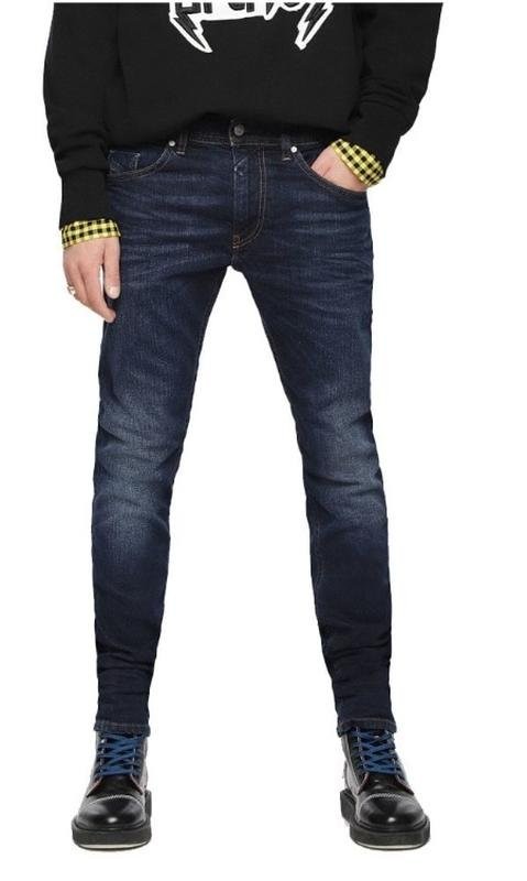 Men Diesel Jeans Navy Cotton 28 / XS / 42 #7JGZ