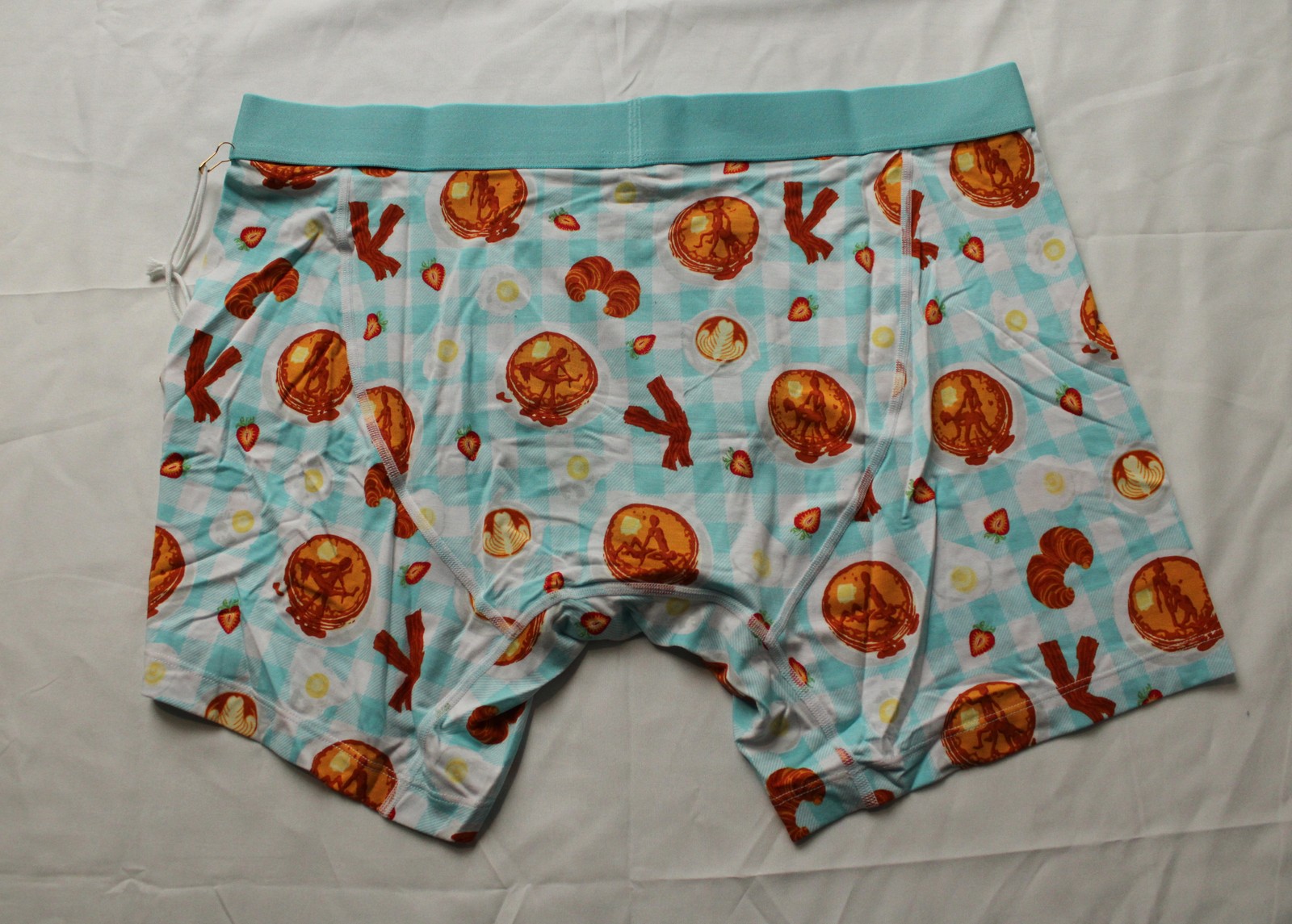 Shinesty Men’s Ball Hammock Boxers NN7 Good Moaning Naughty Breakfast Large NWT