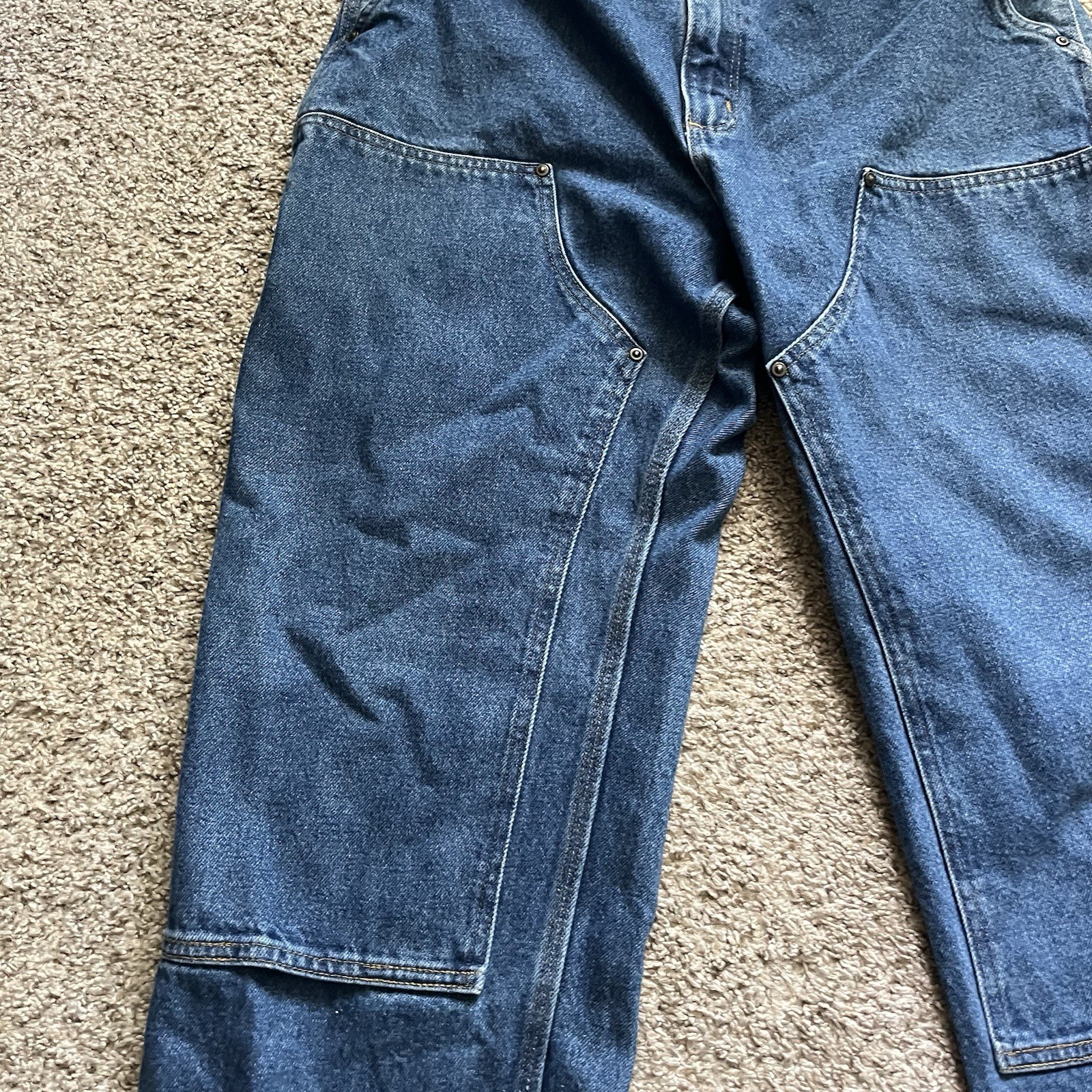 Carhartt Jeans Double Knees B73 DST Dungaree 34×30