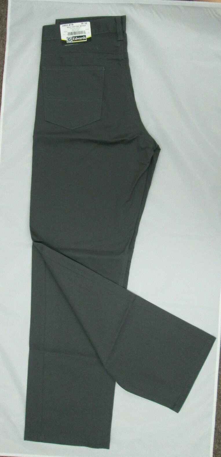 Edwards Men Gray Pants chino Jeans 30 32 34 36 38 40 42 44 X 28 30 32 34 NEW #36