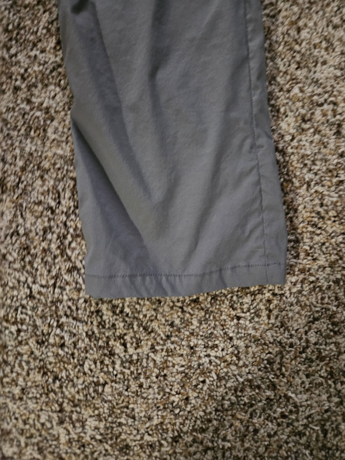 The North Face Men’s Gray Paramount Trail Cargo Pants Waist 34 Nylon Ripstop