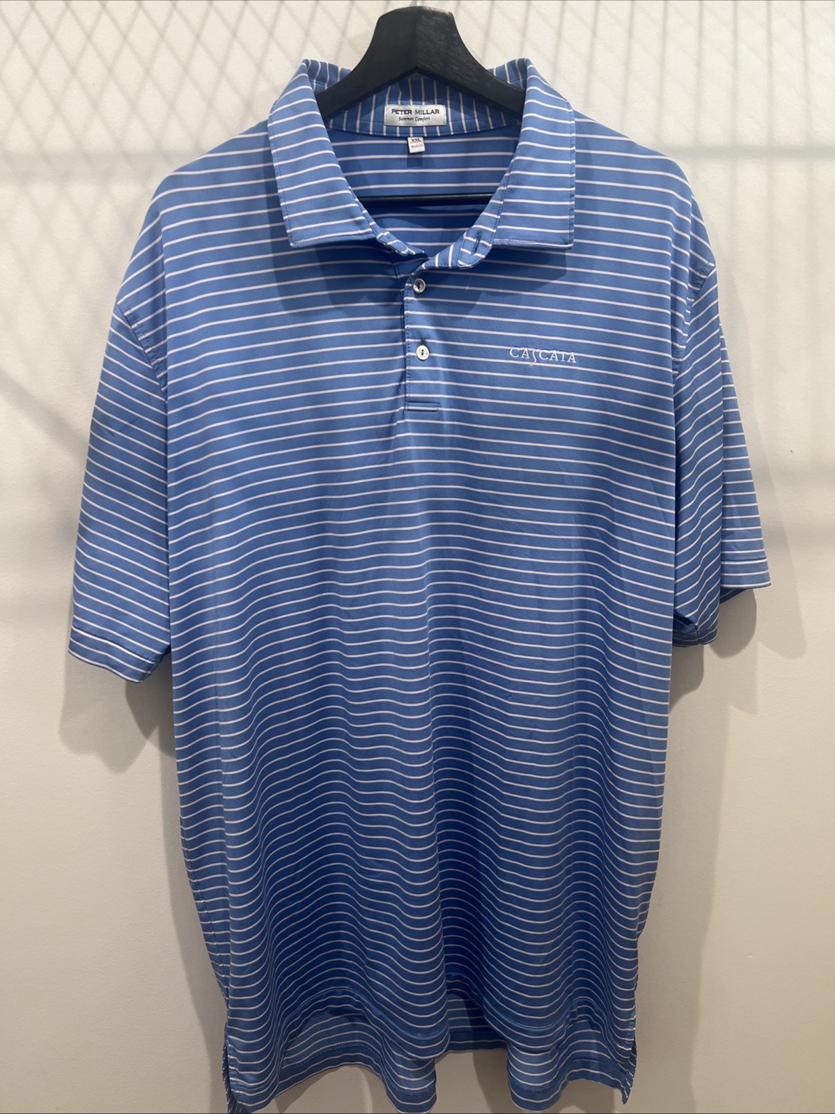 Peter Millar Summer Comfort Men’s Size XXL Golf Polo Cascata