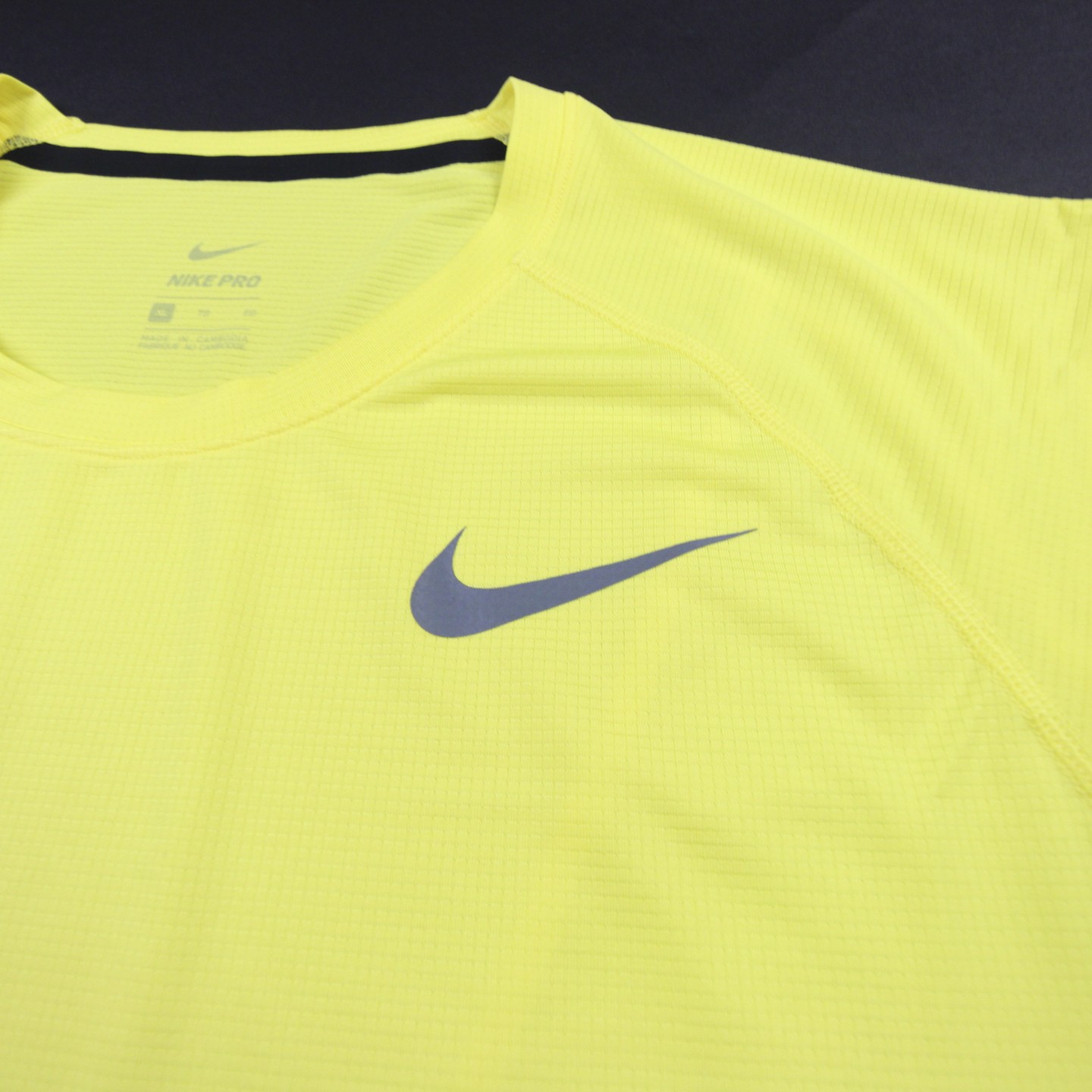 Nike Pro Sleeveless Shirt Men’s Yellow New with Tags Multiple Sizes