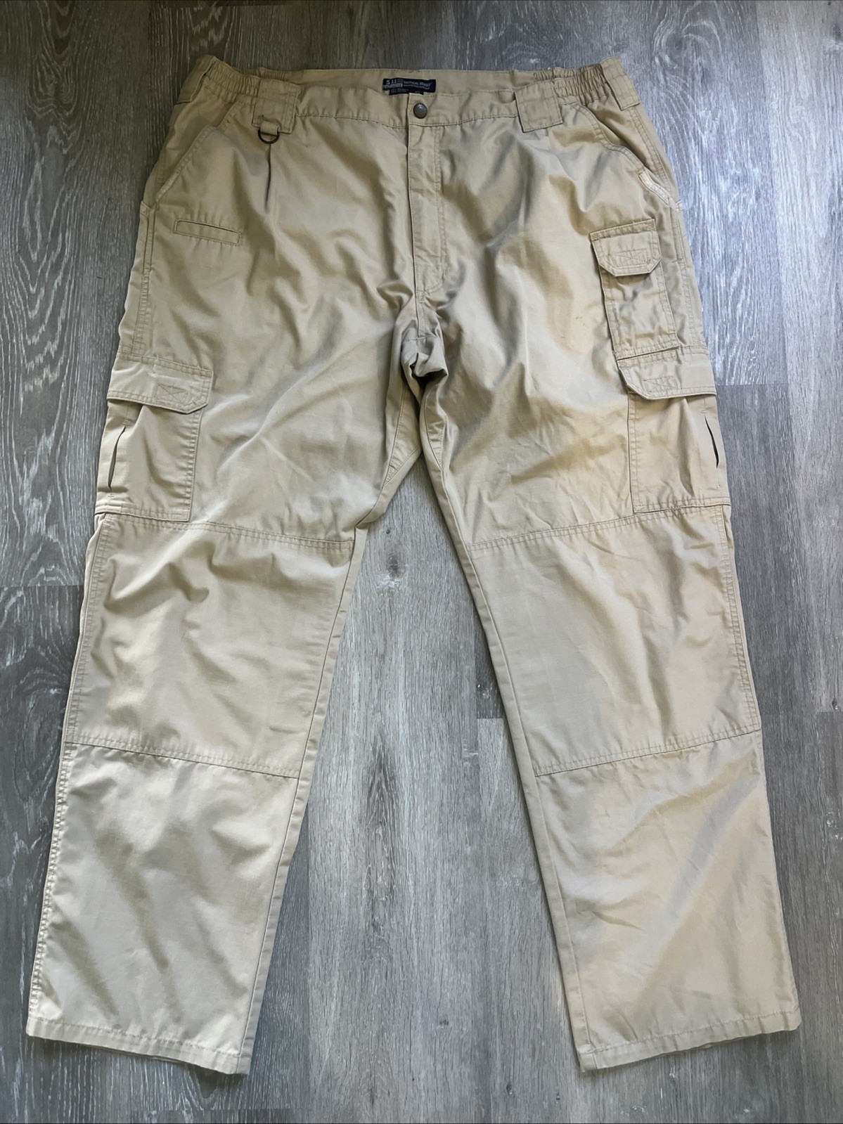GUC 5.11 Tactical Taclite Pro 65/35 RipStop Cargo Pants KHAKI 42 X 34 MSRP $65