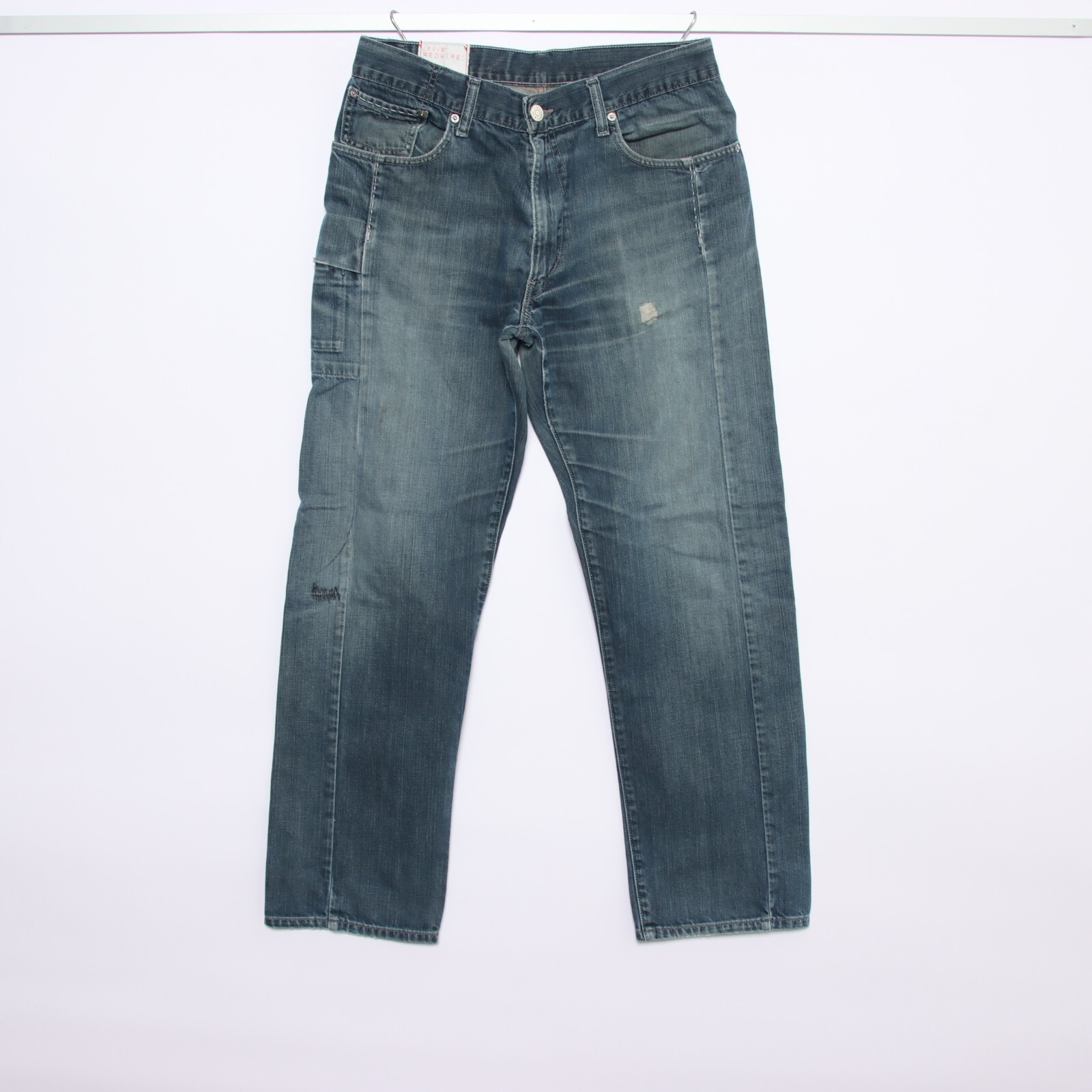 LEVI’S Men’s Redwire Straight W34 L32 Used Denim Jeans From Mexico