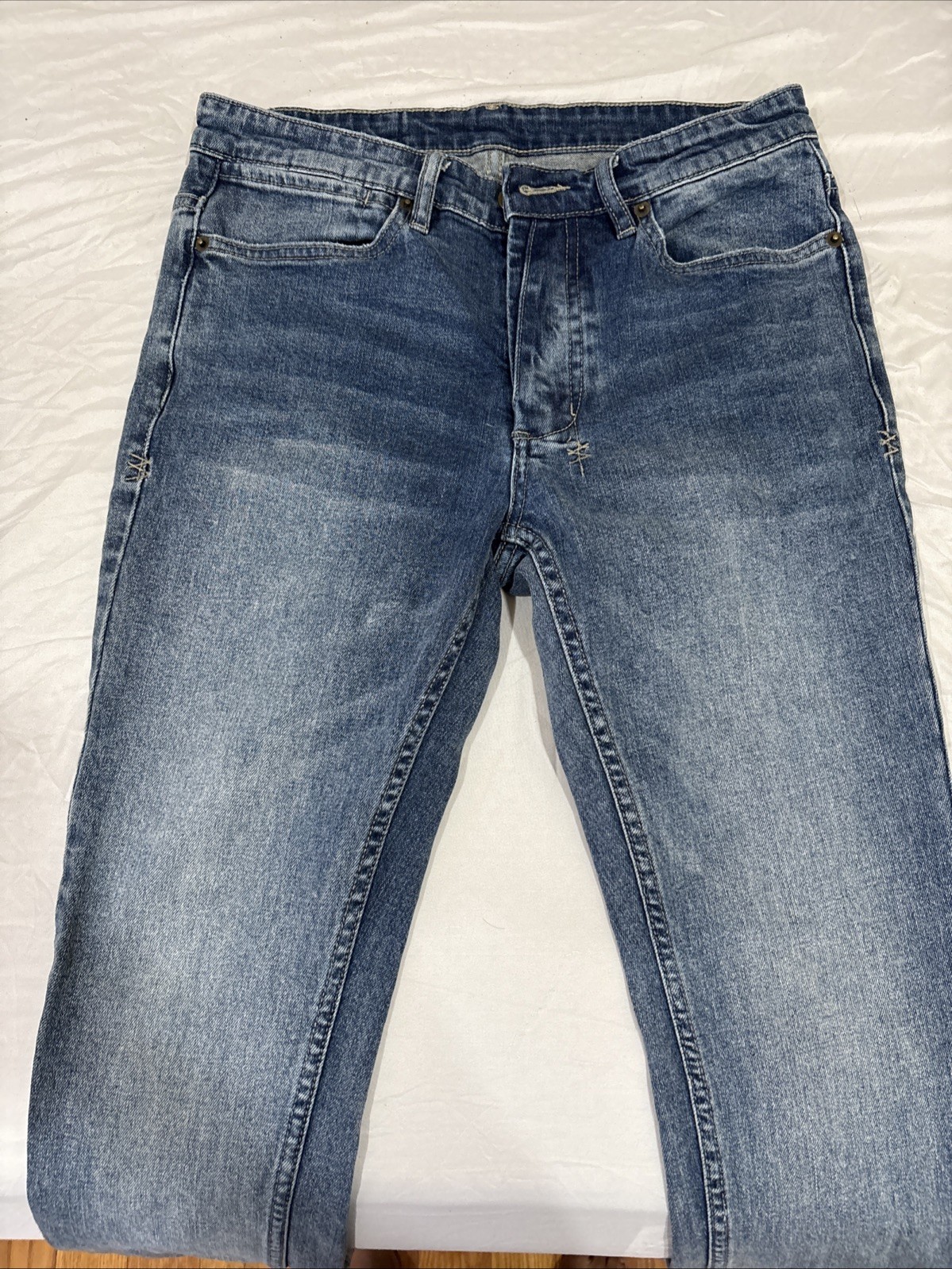 Ksubi Men’s Van Winkle Skinny Leg Jeans Blue, Size 31/32