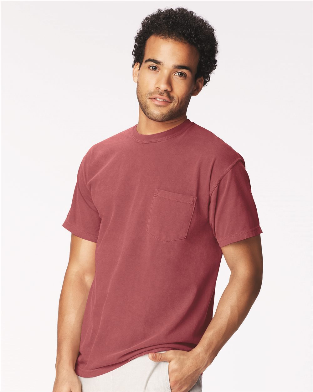Comfort Colors Pigment Dyed Short Sleeve T-Shirt with Pocket 6030 S-XL 63 COLORS