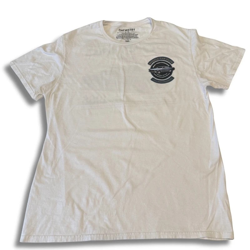Pontiac 1966 GTO Graphic T-Shirt White Size Large Chemistry