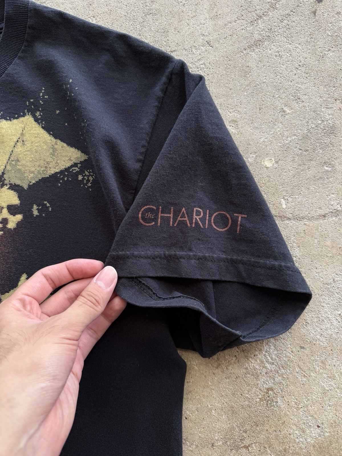 Vintage The Chariot T-Shirt XL Black VTG Metalcore Screamo Y2K Norma Jean
