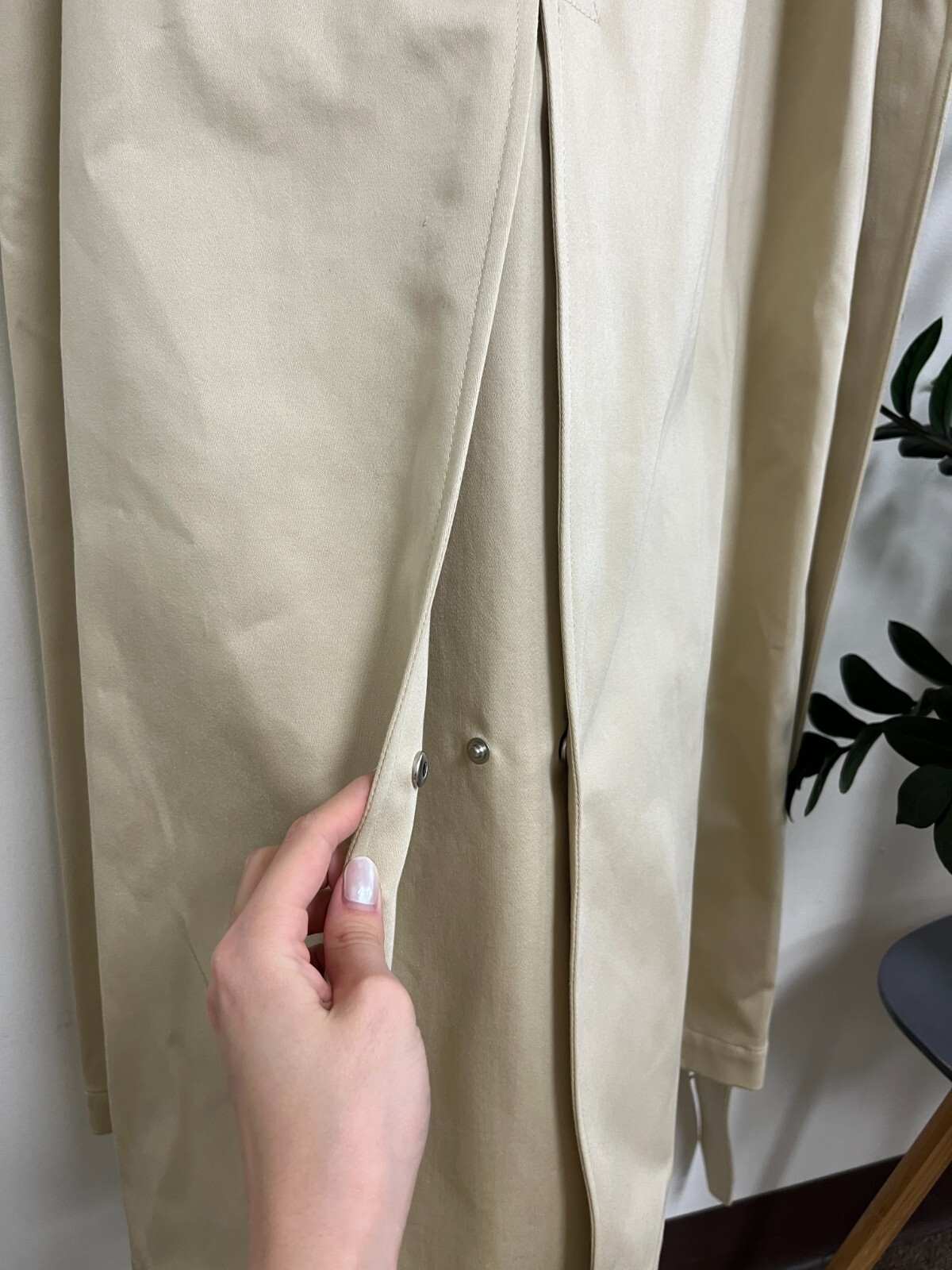 NEW AMI PARIS Unisex Trench Jacket UCO106.CO0009 VANILLA(709)