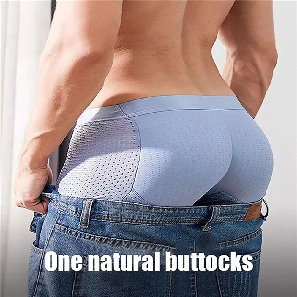 Men Padded Briefs Butt Lifter Enhancer Hip Sexy Underwear Body Shaper Short US