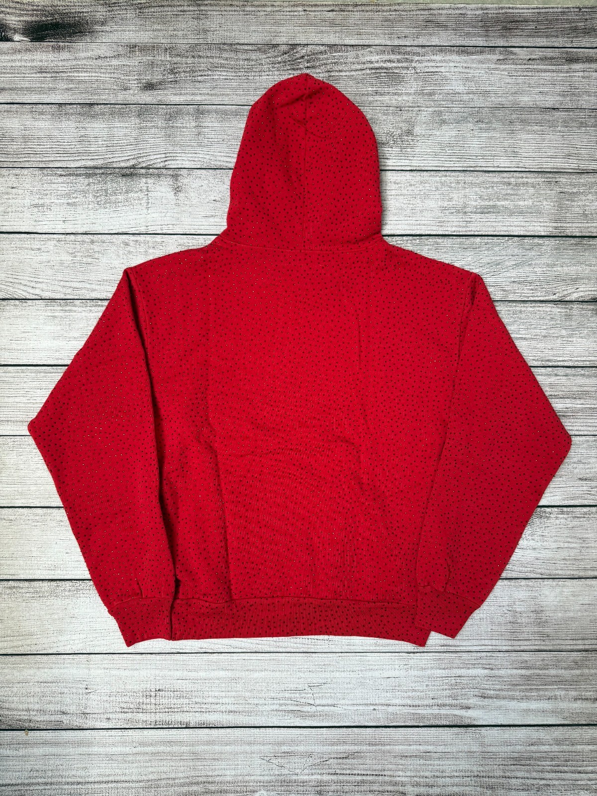*BRAND NEW* Spider Worldwide Rhinestone VVS Red Hoodie – FREE Shipping (Size L)