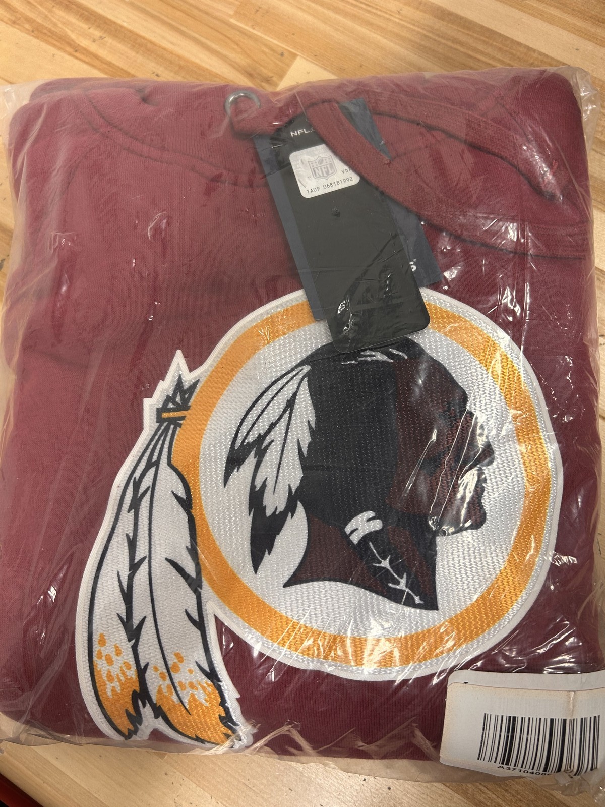 NFL Redzone Pullover Hoodie by Fanatics Redskins 2XL New