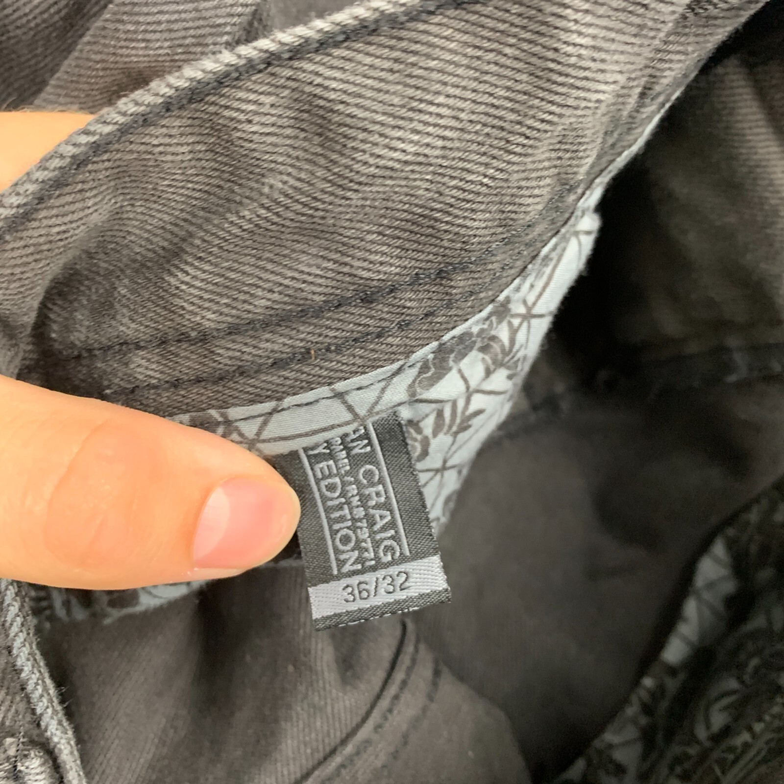 Jordan Craig Mens Jeans 36×30* Raphael Black Legacy Edition Cycling Commuter