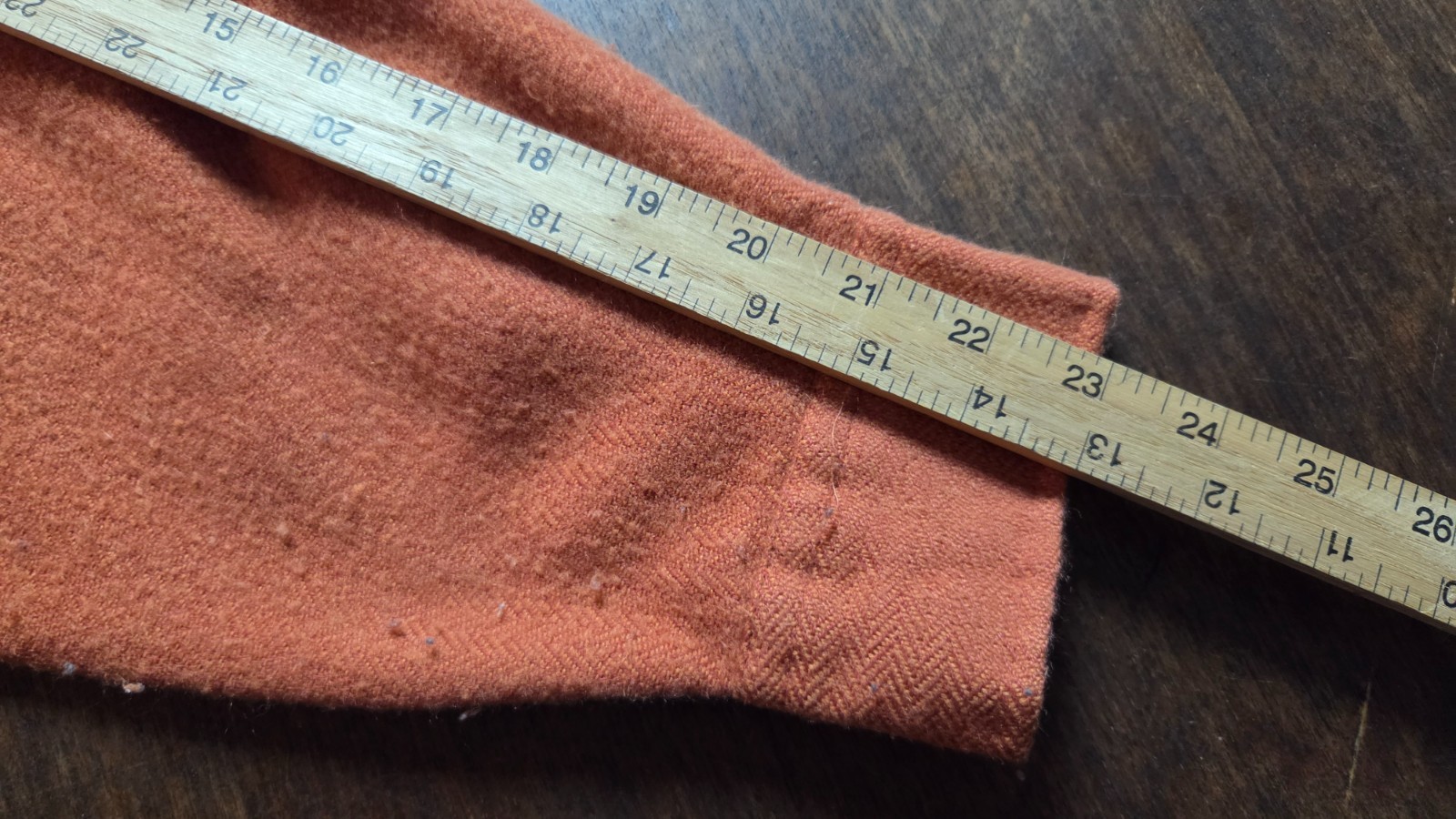 Vintage John Blair Flannel Shirt Mens Large Orange Overshirt Insulated Lining