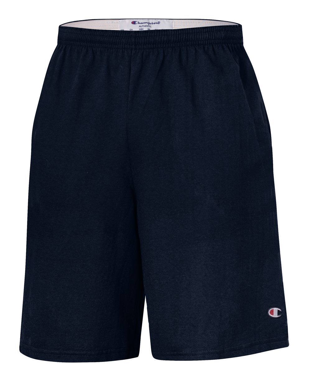 9″ Inseam Cotton Jersey Champion Shorts with Pockets 8180