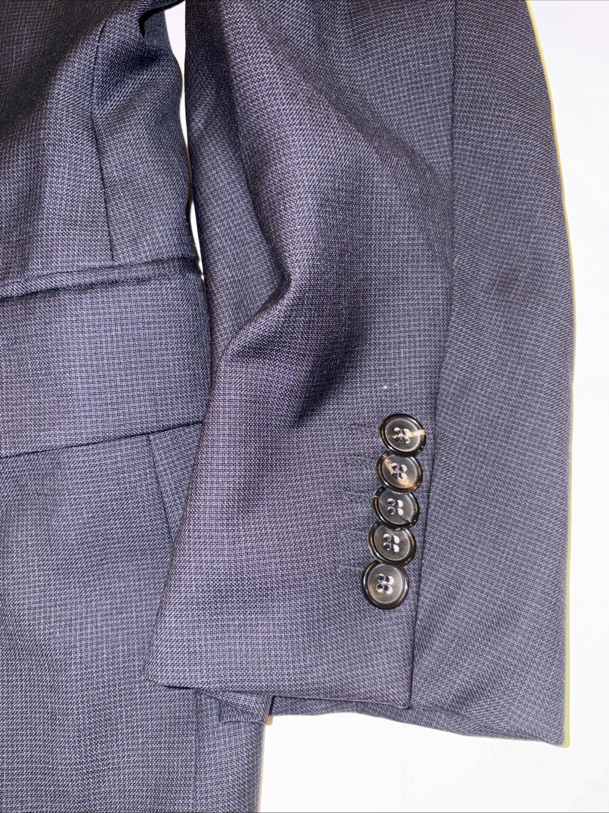 BOSS Drago Lanificio In Biella Men’s Black Twill Jacket/Blazer only Sz 38 Dress
