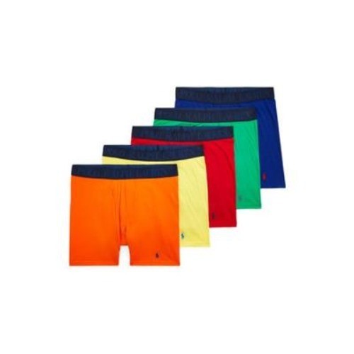 Polo Ralph Lauren 5 Cooling Cotton Modal Boxer Briefs Size Medium – NEW