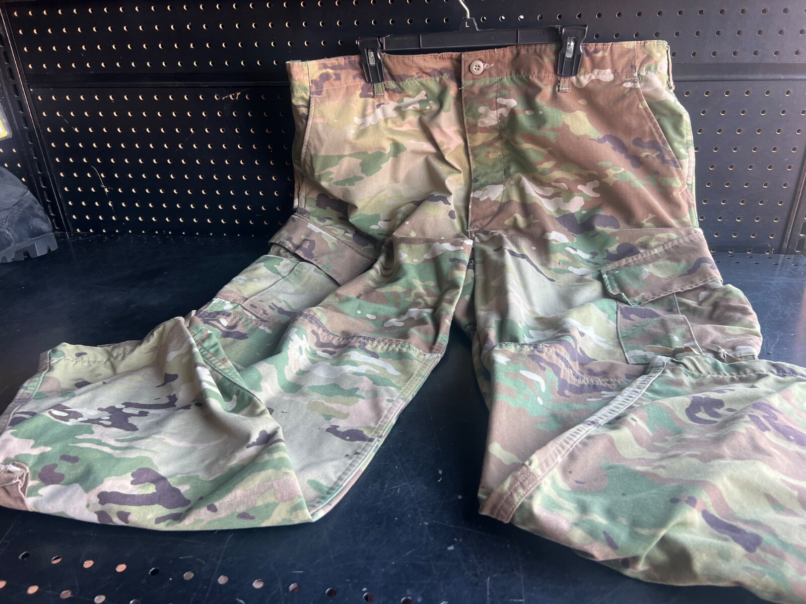 Large Reg U.S. MILITARY OCP Scorpion Pants 50% Nylon / 50% Cotton Rip-Stop New