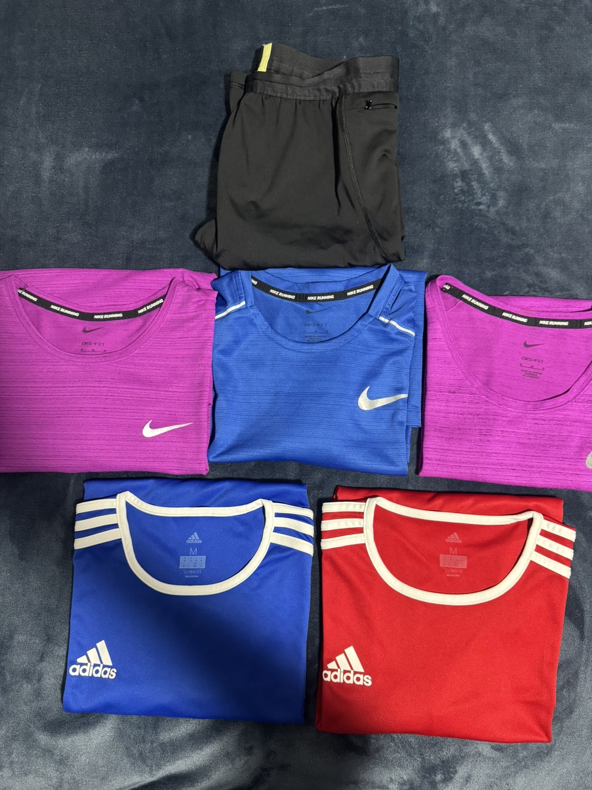 Nike – Running shirts and Running tights – Size (M) Medium