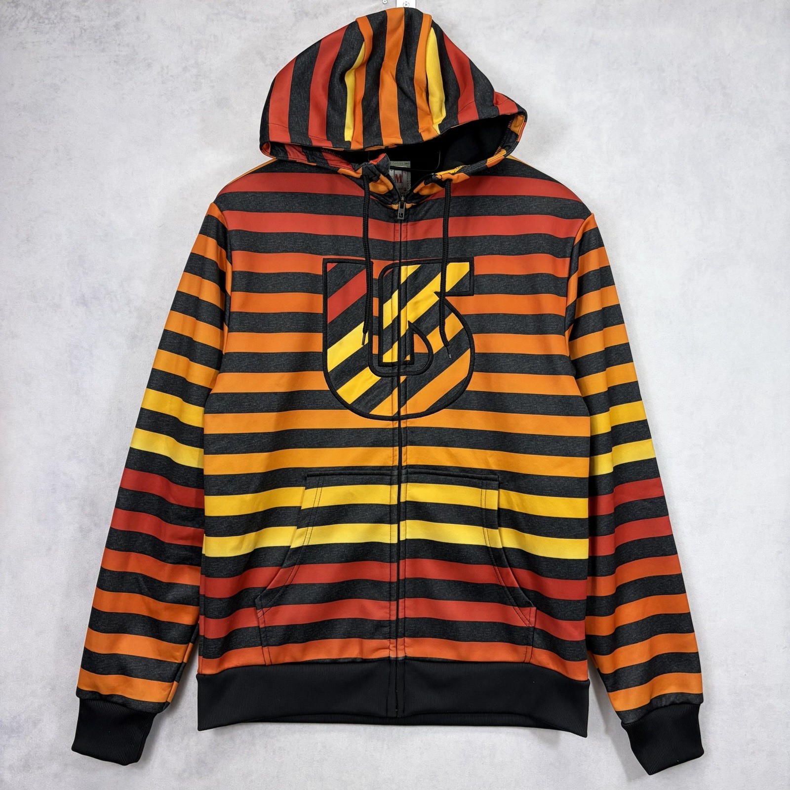 Burton Jacket Mens Medium DryRide Colombo Full Zip Snowboard Ski Hoodie Lined