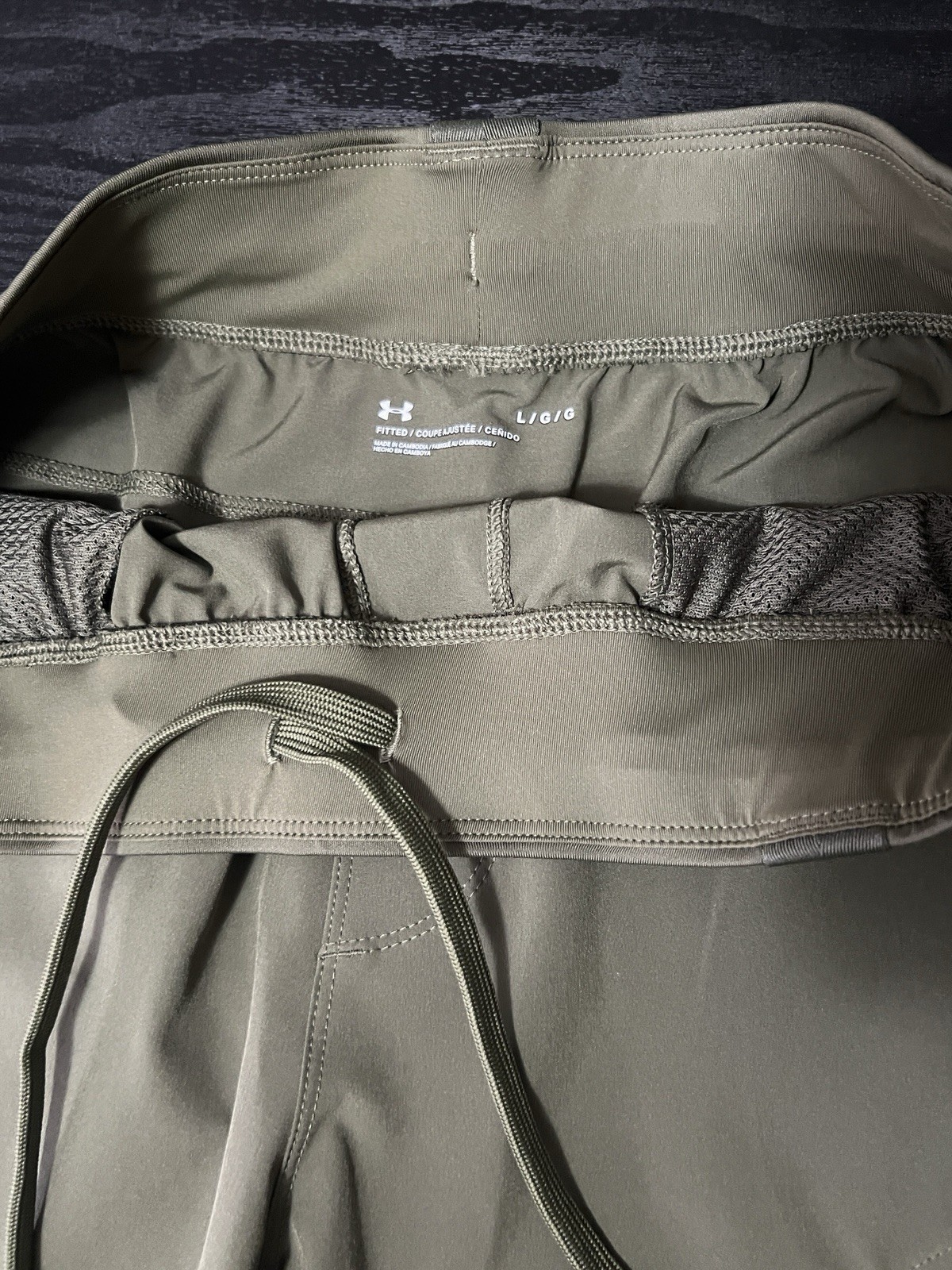 Under Armour Tactical Training Shorts Men Cargo Hiking Hunting Casual Gym Gear