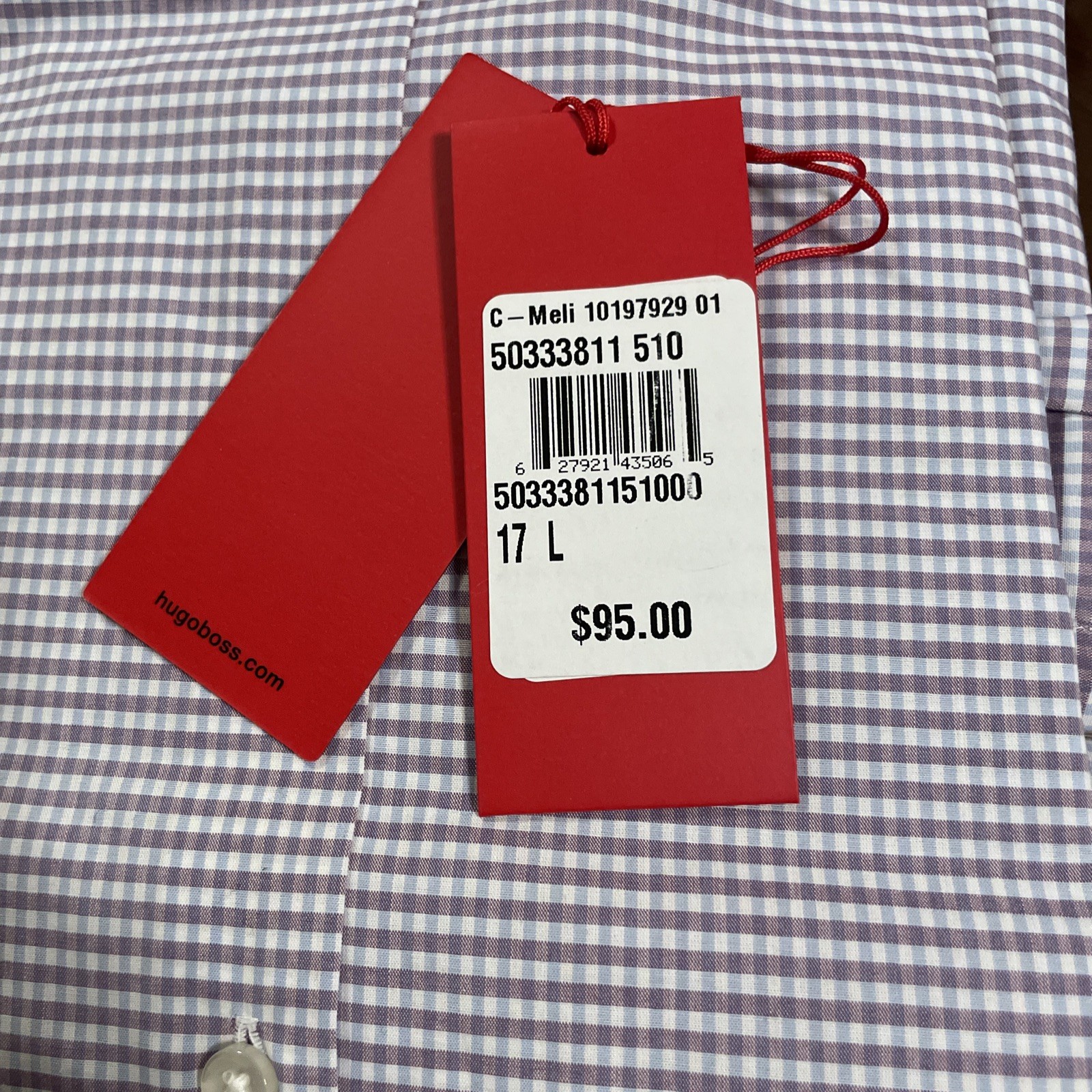 Hugo Boss Men’s Sharp Fit Meli Dress Shirt