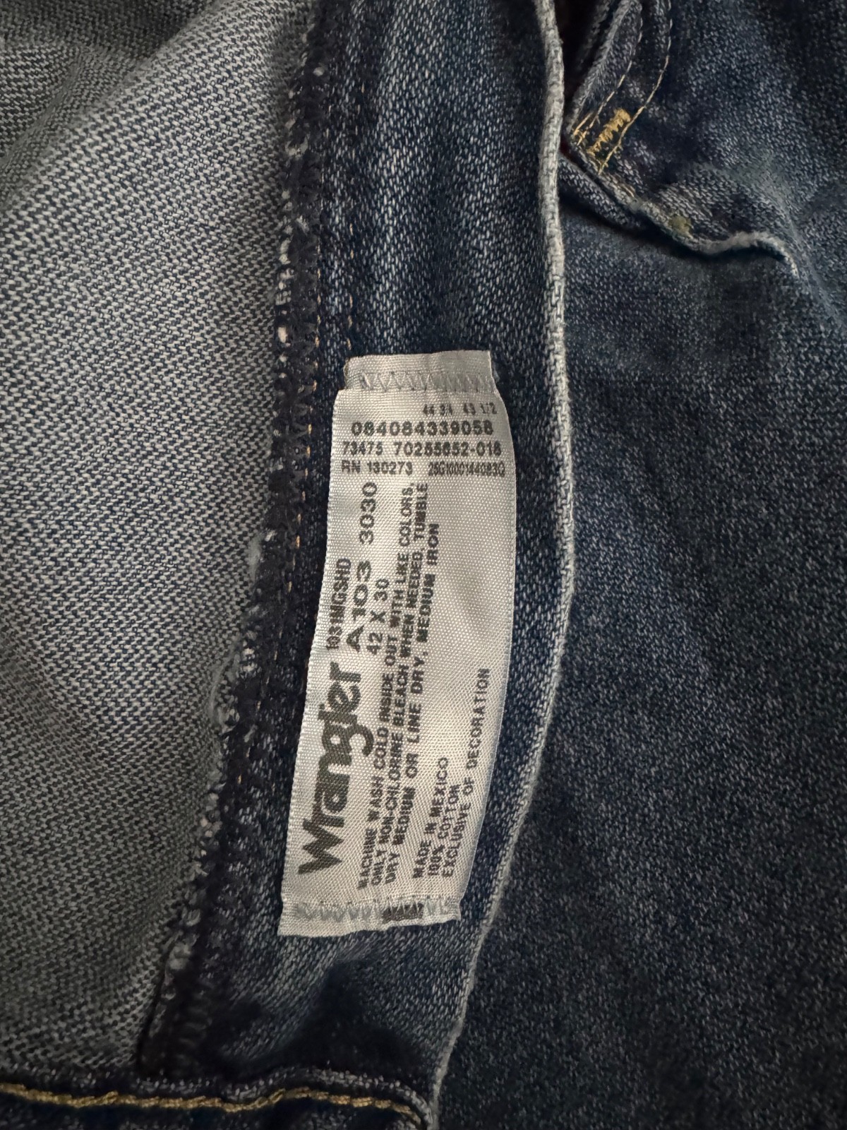 42×30 Wrangler George Strait Men Jeans