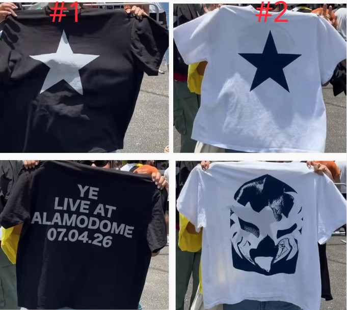 Ye Kanye West Alamodome Shirt Live 2026 Concert Merch Reprint