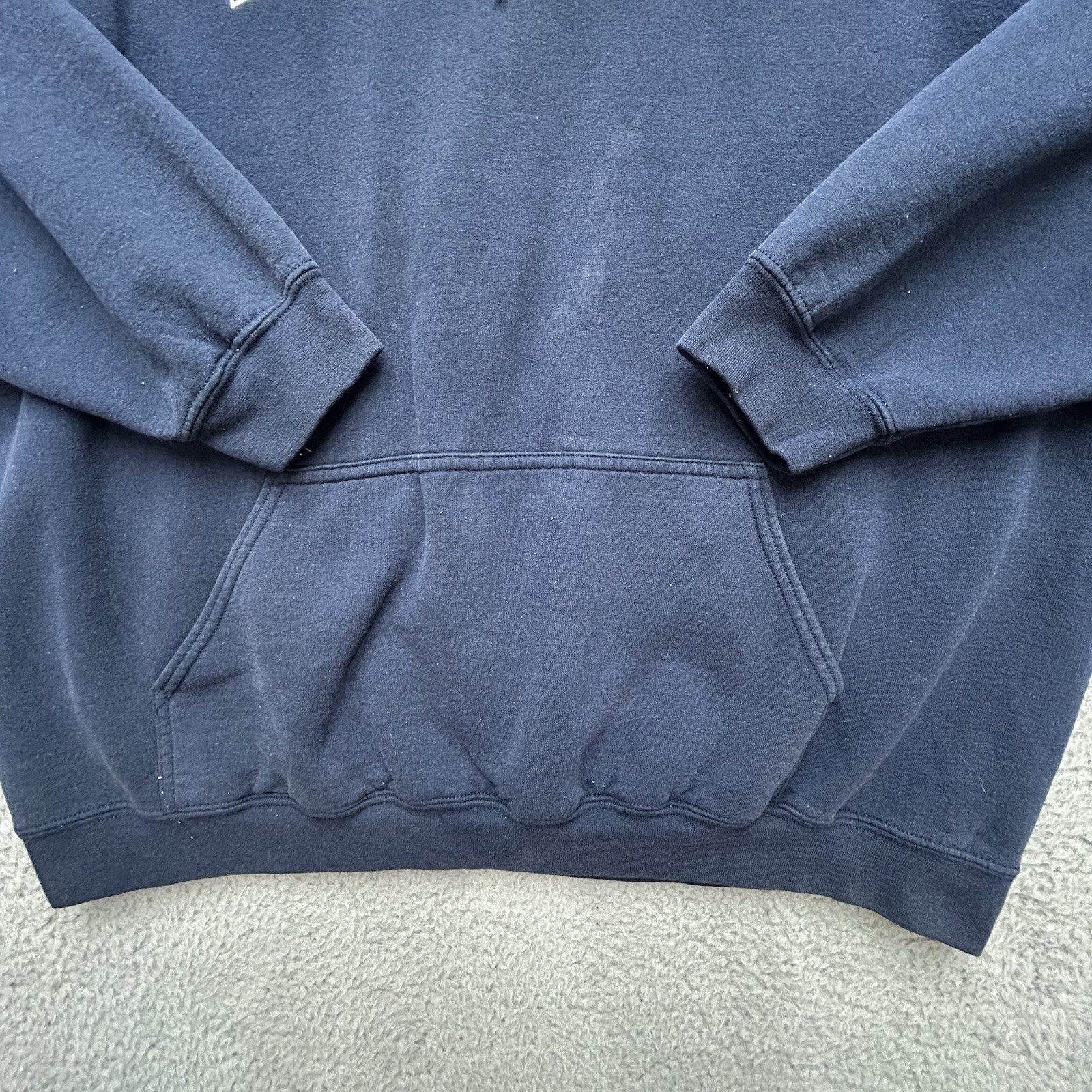 Gilda Heavy Blend Hoodie 2XL Navy Blue Fleece Sweatshirt NY Niskayuna Pullover