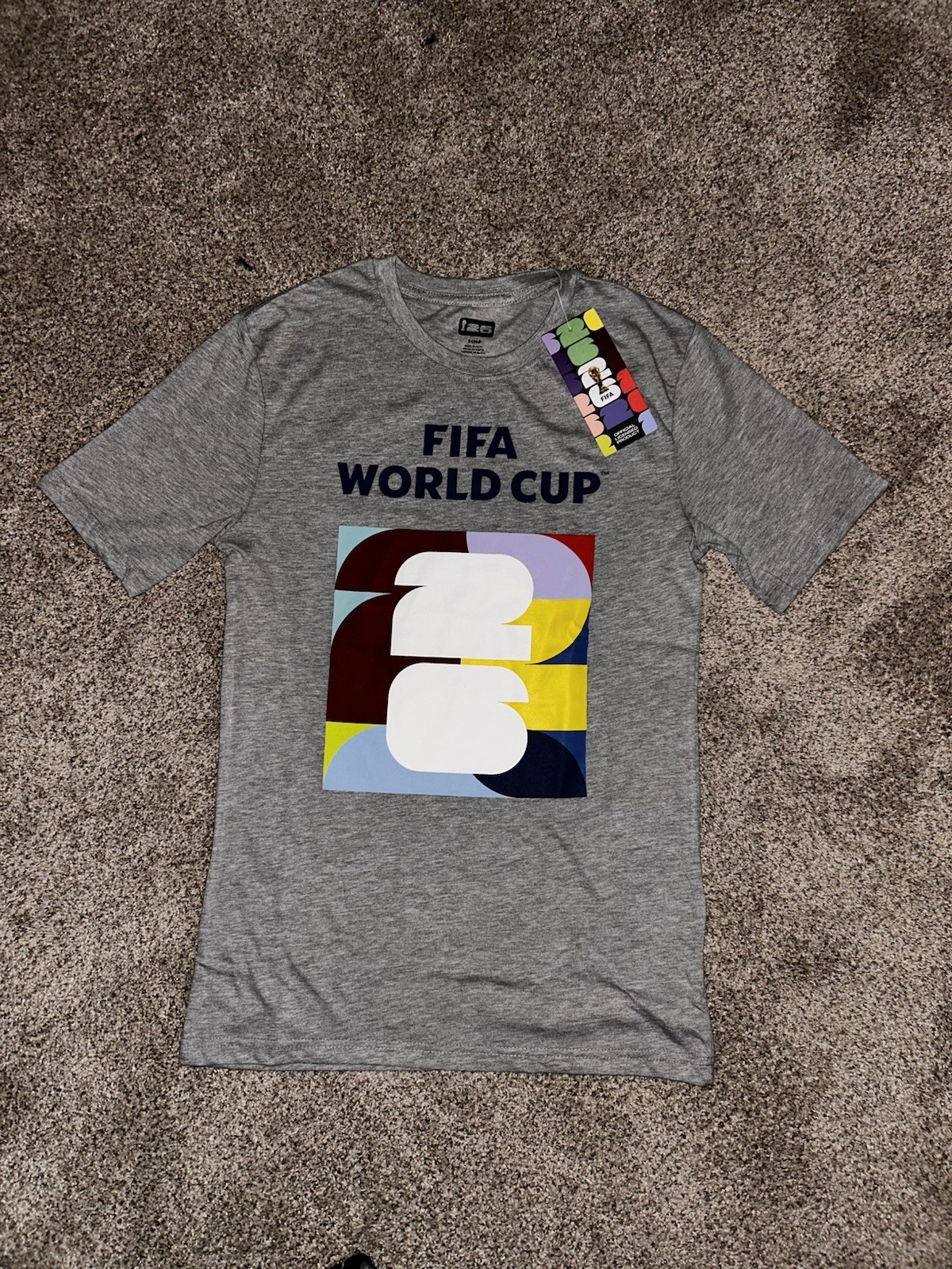FIFA World Cup 2026 T-shirt 2026 Host Cities Unisex Size S