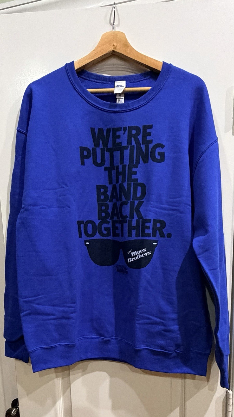 Off. Licensed Blues Brothers- We’re Putting The Band Back Together Sweatshirt L