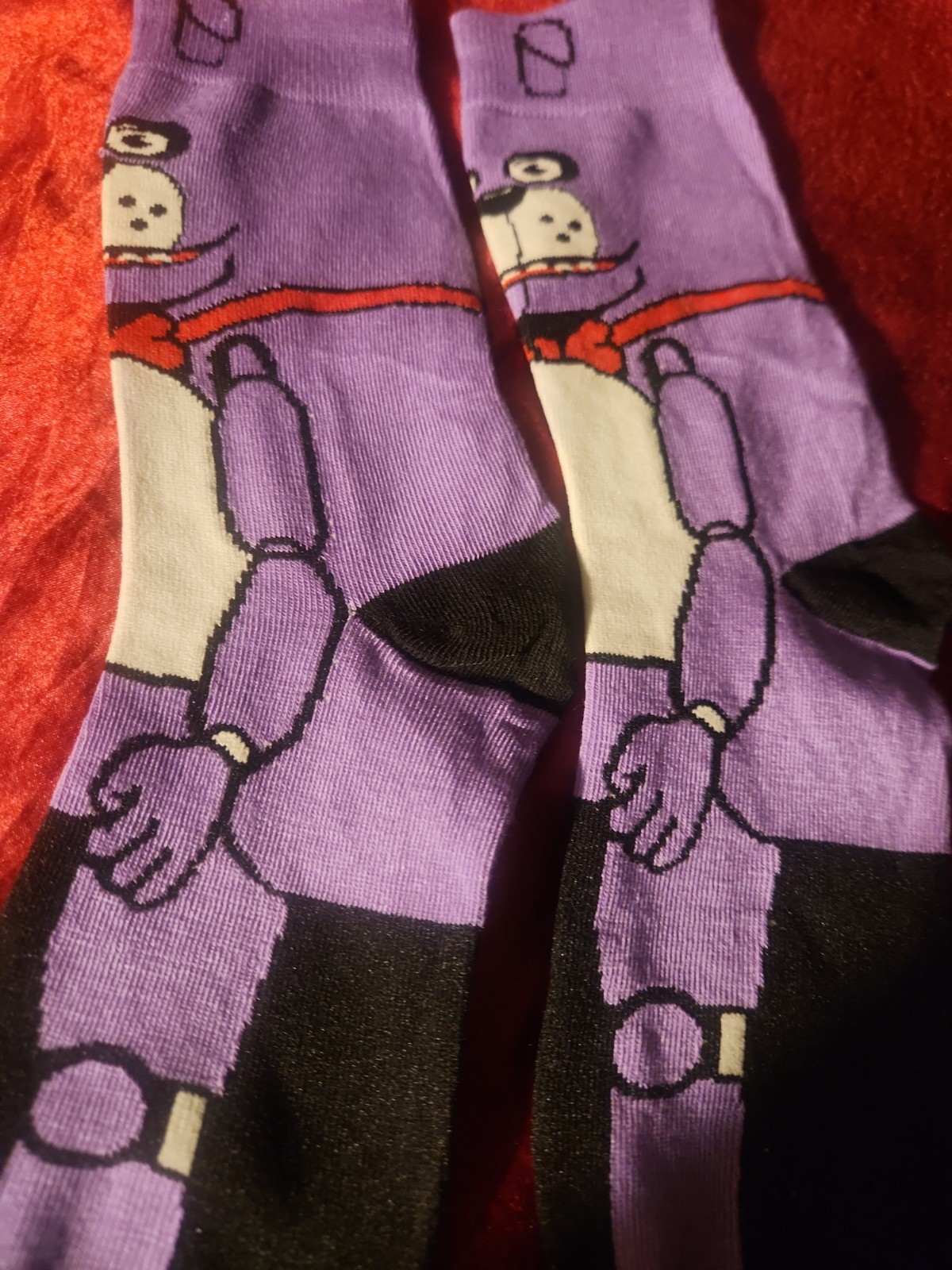 90s Nickelodeon Character Socks 1 Pair Crew Socks One Size Fits All