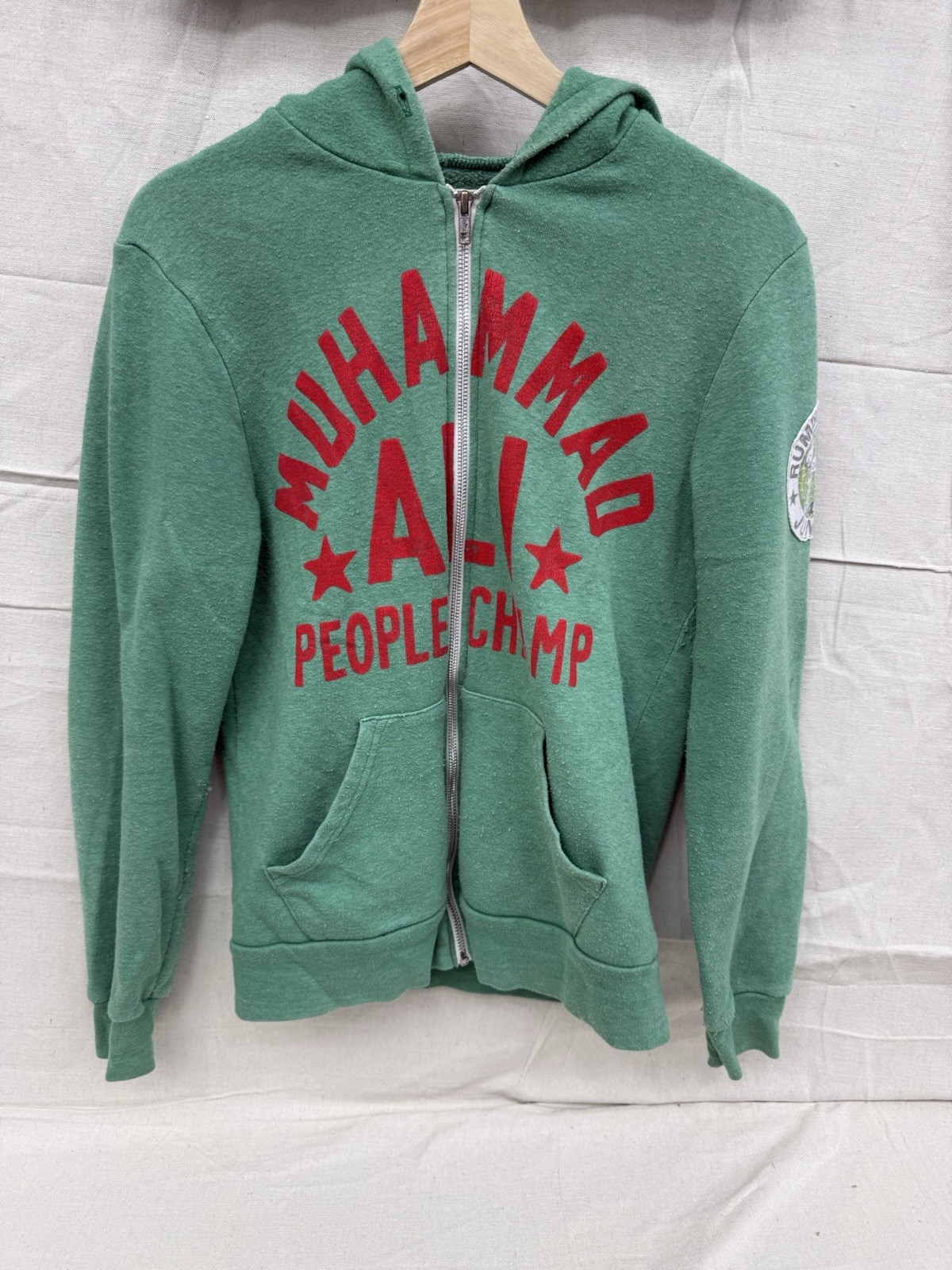 Under Armour Muhammad Ali Roots Of Fight Boxing Zippered Hoodie Sz Medium