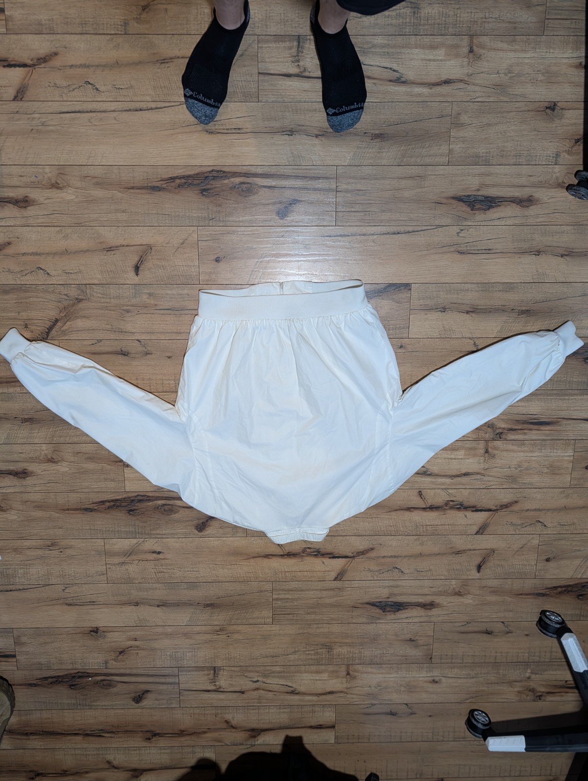 Vintage Members Only Iconic Bomber Jacket Mens 44 White Cream Cafe Racer…