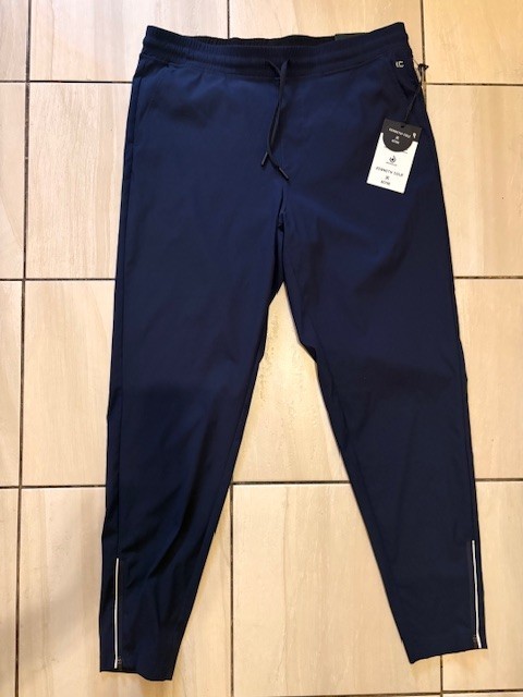 Kenneth Cole Active Men’s XL Navy Slim Fit Jogger Pants NWT Water Repellent