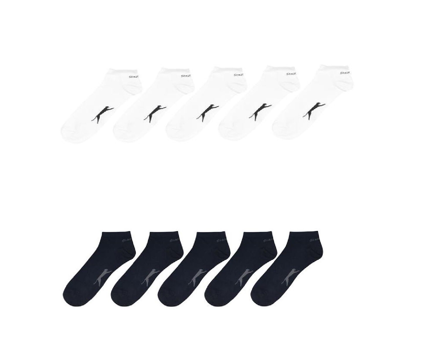 30 Pairs Slazenger Sports Socks Trainer Liner Ankle Sock 7 8 9 10 11 12 13 14 15