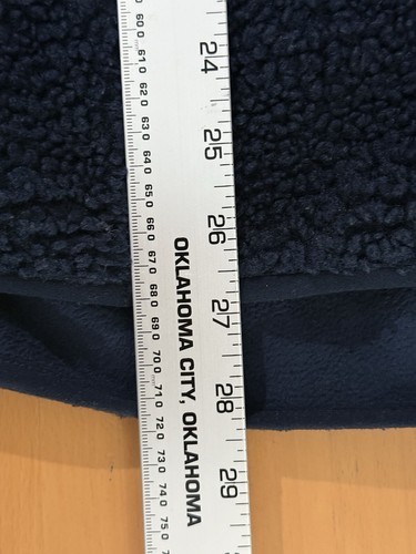 Uniqlo Jw Anderson Sherpa Fleece Blue Orange Jacket Men XXS Rare