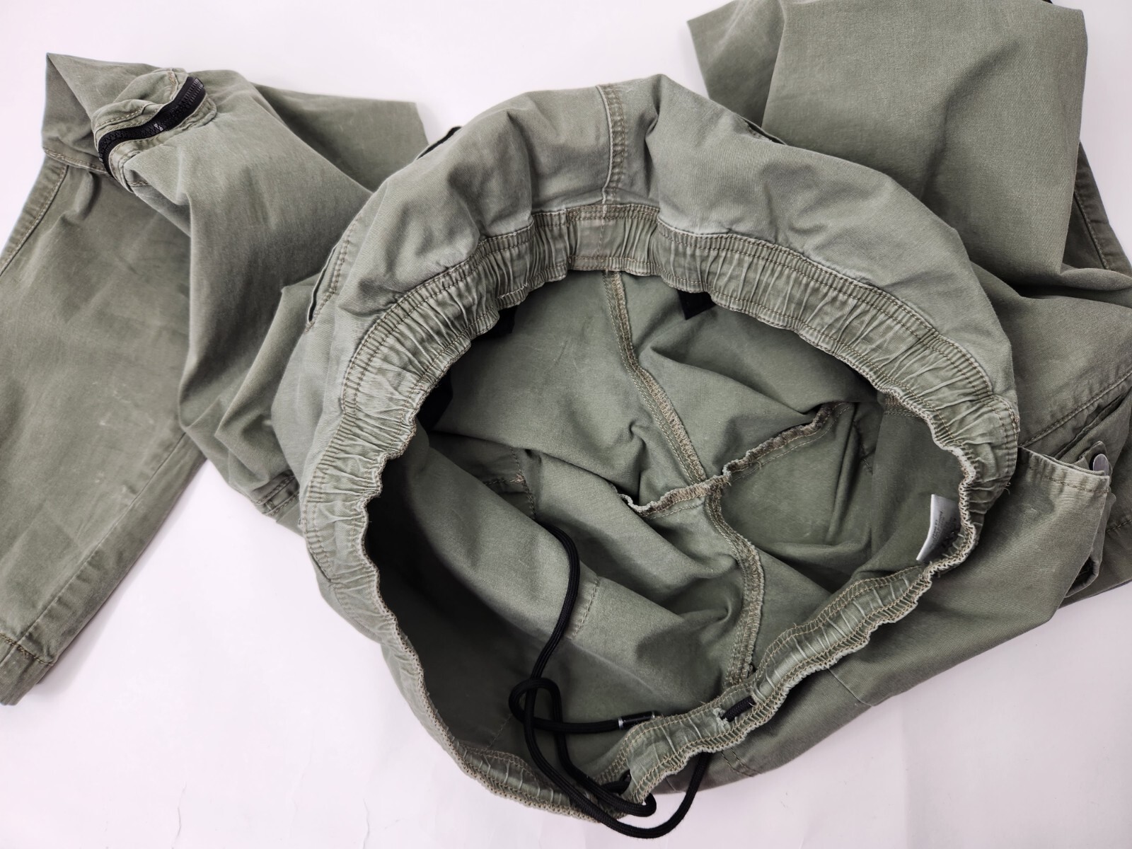 Kuwalla Tee Cargo Pants Men’s Size L / XL Color Olive Stretch
