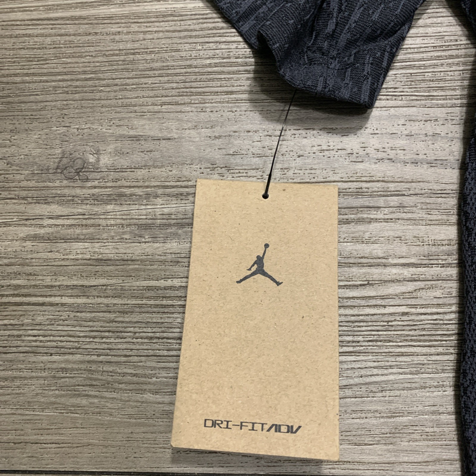 Nike Air Jordan Dri-Fit ADV Performance Shirt Mens Size Large Black FN5864-022