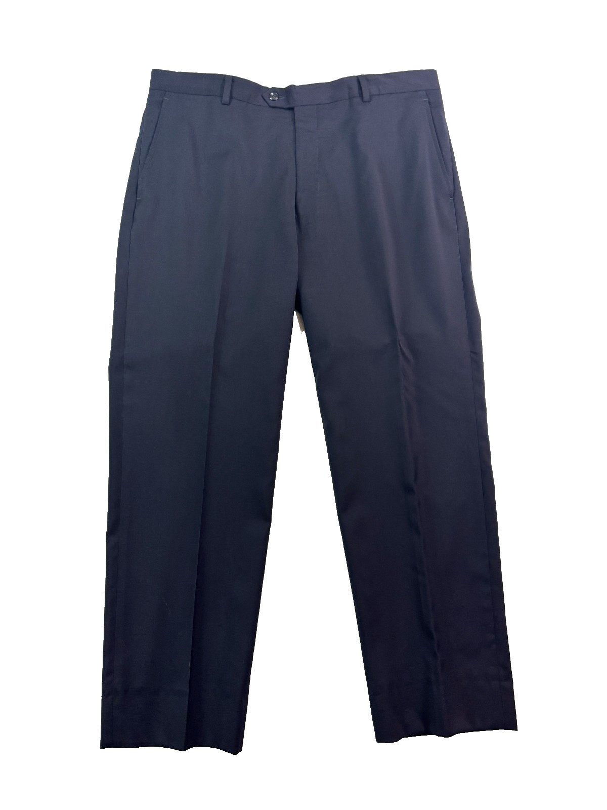 Jos A Bank 36×29 Navy Dress Suit Pants Trouser Flat Front Tailored Fit Signature
