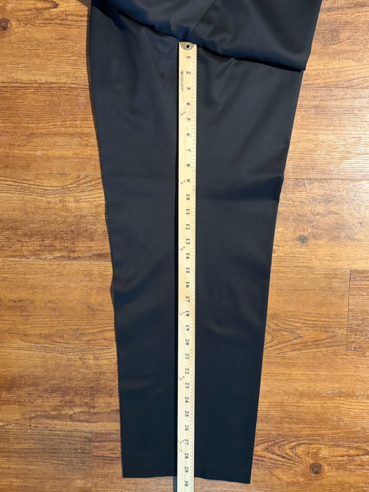 Nordstrom Men’s 36×30 Navy Cotton Chinos Pleated Wrinkle Free Smartcare